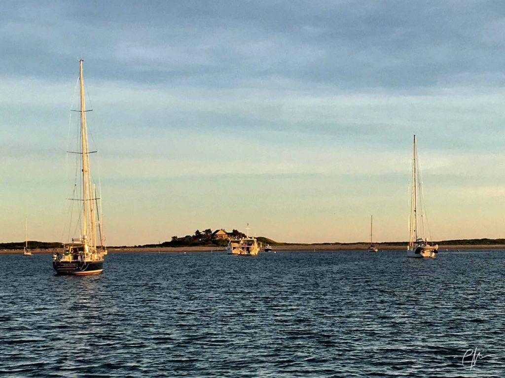 Anchored just outside Cuttyhunk for the night