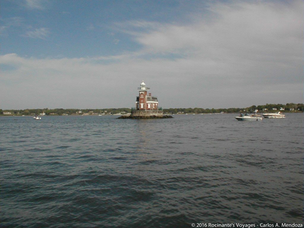 Lighthouse near Execution Rocks - What a name eh?