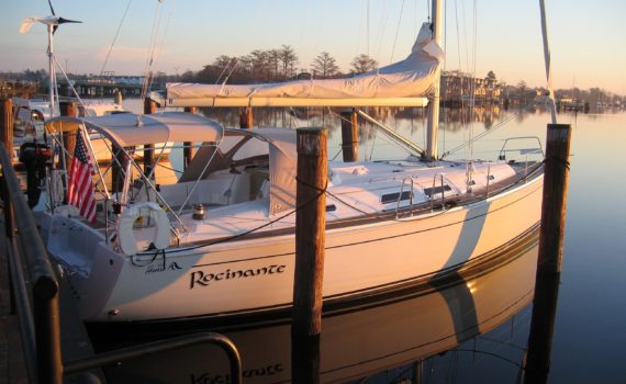 Rocinante in Elizabeth City, NC