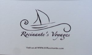 Back of our Boat Cards