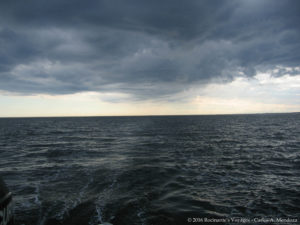 Storm clouds in our wake - originally titled "time to change your shorts"