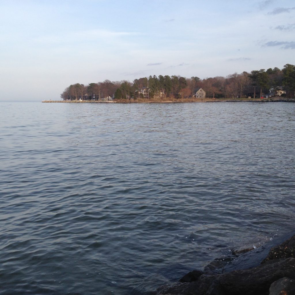 Herrington Harbour South - view from beach